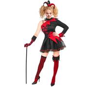 W WIDMANN MILANO Party Fashion - Costume da giullare malvagio da donna