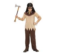 W WIDMANN MILANO Party Fashion - Costume da indiano per bambini, top, pantaloni e fascia, festa a tema Far West