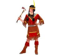 WIDMANN MILANO PARTY FASHION - Costume da indiano per bambino, abito, figlia del capo, selvaggio west, carnevale