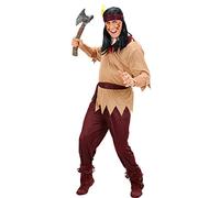 W WIDMANN MILANO Party Fashion, Costume da Super Indiano, Tunica, Pantaloni, Cintura, Fascia per capelli, Facile da pulire, Versatile per tutte le occasioni, Taglia S