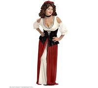 W WIDMANN MILANO Party Fashion - Costume da locandiera per adulti, cameriere, costume tradizionale, birreria all'aperto, carnevale, festa a tema