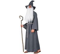 W WIDMANN MILANO Party Fashion - Costume da mago per adulti | 3 pezzi con mantello, cintura e cappello, costume da mago per Carnevale, Halloween, feste a tema