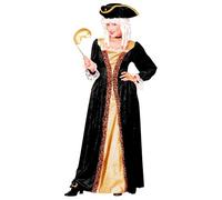 W WIDMANN MILANO Party Fashion - Costume da nobildonna veneziana, abito con gonna a cerchio, nobildonna, baronessa, barocco, ballo in maschera