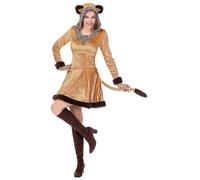 W WIDMANN MILANO Party Fashion- Pantera Costume Donna, Multicolore, (L), 48433