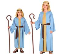W WIDMANN MILANO Party Fashion - costume da pastore per bambino, pastore, rappresentazione della natività, Natale, carnevale