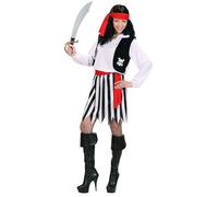 W WIDMANN MILANO Party Fashion - Costume pirata, marinaio, bucaniere, capitano, in maschera, carnevale