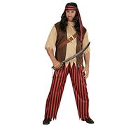 W WIDMANN MILANO Party Fashion - Costume da pirata, capitano, corsaro, bucaniere, costumi di carnevale