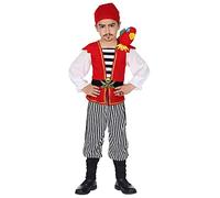 W WIDMANN MILANO Party Fashion - costume da pirata, corsaro, capitano per bambini, costumi in maschera