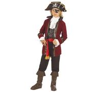 W WIDMANN MILANO Party Fashion, costume da pirata, design accattivante, accessori inclusi, comfort ottimale, versatile per tutte le occasioni, facile da pulire