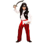 W WIDMANN MILANO Party Fashion - Costume da pirata per bambini, bucaniere, bucaniere, per carnevale