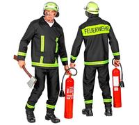 W WIDMANN MILANO Party Fashion - Costume pompiere, salvatore, pompiere, uniforme, costumi in maschera