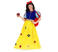 W WIDMANN MILANO Party Fashion - Costume da principessa delle fiabe per bambina, vestito, mantello, cintura, regina, carnevale