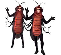 W WIDMANN MILANO Party Fashion - Costume da scarafaggio, tuta, costume da animale, travestimento Halloween, Carnevale