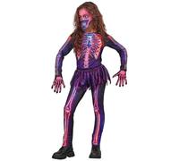 W WIDMANN MILANO Party Fashion - Costume da scheletro neon per bambini