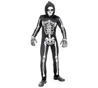 W WIDMANN MILANO Party Fashion Costume da scheletro per bambino tuta con