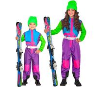 W WIDMANN MILANO Party Fashion - Costume da sci per bambini, tuta con cintura, per maschietti e femminucce, carnevale