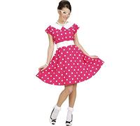 W WIDMANN MILANO Party Fashion - Costume da signora anni '50, abito con cintura, rock'n'roll, twist