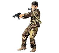 WIDMANN MILANO PARTY FASHION - Costume da soldato per bambini, uniforme, militare, costumi in maschera