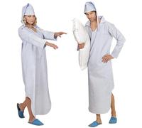 WIDMANN MILANO PARTY FASHION - Costume sonnambula, camicia da notte, berretto da notte, costumi in maschera
