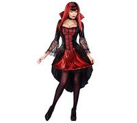 W WIDMANN MILANO Party Fashion - Costume da vampiro, abito, succhiasangue, Halloween
