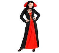W WIDMANN MILANO Party Fashion - Costume da vampiro vittoriano, vestito, collare, succhiasangue, Halloween, carnevale