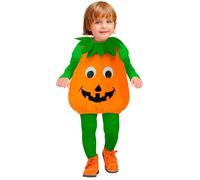 W WIDMANN MILANO Party Fashion - Costume da zucca per bambini, travestimento per Halloween e Carnevale, costumi di Carnevale, Pumpkin
