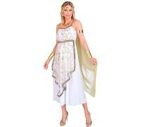 W WIDMANN MILANO Party Fashion - Costume dea greca, vestito, divinità, Atena, Olimpia, romana, regina egizia, Cleopatra