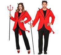 W WIDMANN MILANO Party Fashion - Costume di Halloween da diavolo con frac