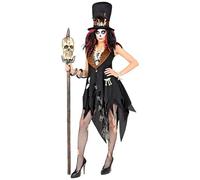 W WIDMANN MILANO Party Fashion - Costume sacerdotessa voodoo, vestito, strega, mago, costume di Halloween