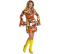 W WIDMANN MILANO Party Fashion - Costume Disco Style anni '70, Tubi, Abito, Regina Ballerina, Costumi di Carnevale