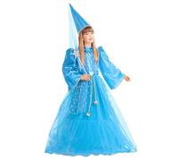 W WIDMANN MILANO Party Fashion- Costume Fatina Magica per Bambini, Azzurro, 140 cm, 38967