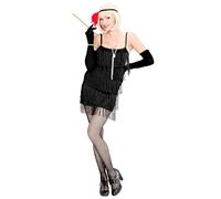 W WIDMANN MILANO Party Fashion - Costume flapper, abito con frange, abito Charleston anni '20, costumi carnevale