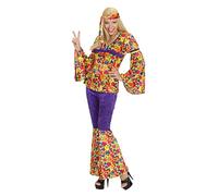 W WIDMANN MILANO Party Fashion - Costume Hippie Dude, Flower Power, Peace, Reggae, costumi di carnevale, festa a tema
