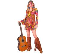 W WIDMANN MILANO Party Fashion - Costume hippie, flower girl, flower power, costume da donna