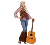 W WIDMANN MILANO Party Fashion - Costume hippie psichedelico, Flower Power, costume anni '60