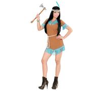 W WIDMANN MILANO Party Fashion - Costume da indiana, vestito, cintura, fascia, selvaggio West