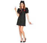 W WIDMANN MILANO Party Fashion - costume infermiera scura, abito, dottore, costumi in maschera