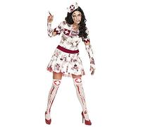 W WIDMANN MILANO Party Fashion - Costume infermiera zombie, vestito, Halloween