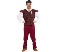 W WIDMANN MILANO Party Fashion - Costume locandiera medievale, taverna, cameriere, carnevale