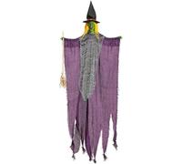W WIDMANN MILANO Party Fashion - Costume per bambini con scheletro 3D, 4 pezzi, verde/nero, tuta, maschera con cappuccio e 1 paio di guanti, teschio, ossa, costume, Halloween