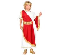 W WIDMANN MILANO Party Fashion - costume per bambini da imperatore romano, Cesare, dio, costumi di carnevale