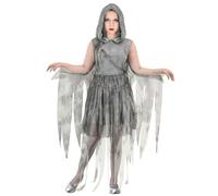 W WIDMANN MILANO Party Fashion - Costume per bambini Fantasma incatenato, abito con cappuccio, catene, fantasma, per Halloween, Carnevale