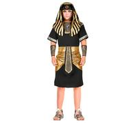 W WIDMANN MILANO Party Fashion - Costume per bambini faraone, Tutankhamon, sovrano egizio, costumi di carnevale, festa a tema