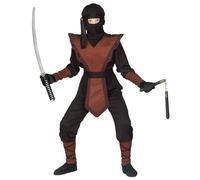 W WIDMANN MILANO Party Fashion - Costume per bambini ninja, guerriero giapponese, combattente