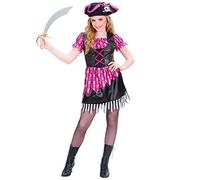 W WIDMANN MILANO Party Fashion - Costume per bambini pirata, abito con cappello, piratessa, corsaro