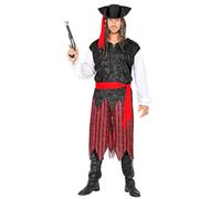 WIDMANN Milano Party Fashion - Costume Pirata, Capitano, barbaro, bucaniere, Costumi di Carnevale