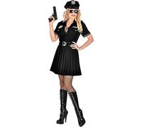 W WIDMANN MILANO Party Fashion - Costume poliziotta, vestito, uniforme sexy, agente di polizia, polizia, costumi in maschera