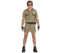 W WIDMANN MILANO Party Fashion - Costume Poliziotto autostradale californiano, Uniforme di polizia, Pattugliatore, Costumi di Carnevale