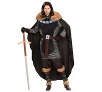 W WIDMANN MILANO Party Fashion - Costume principe medievale, tunica, mantello, cintura, copristivali, nobile, festa a tema, carnevale