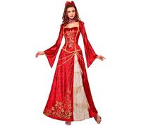 W WIDMANN MILANO Party Fashion - costume principessa, abito rinascimentale, medievale, regina, costumi di carnevale